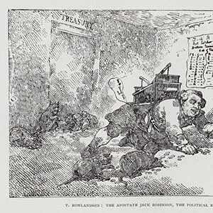 The Apostate Jack Robinson, the Political Rat-Catcher, satire on corruption in the British general election campaign of 1784 (engraving)