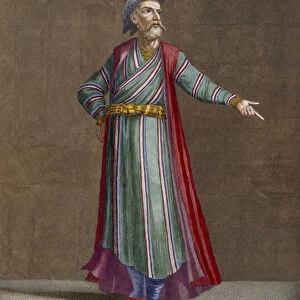 An Armenian of Persia, plate 89 from Collection of One Hundred Prints Representing