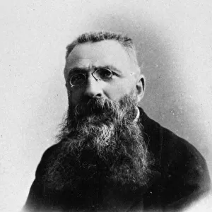 Auguste Rodin, c. 1885-95 (b / w photo)