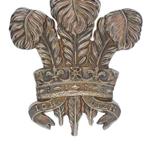 Belt ornament, 11th (The Prince of Waless Own) Regiment of Bengal Lancers, post 1876 (silver plate)
