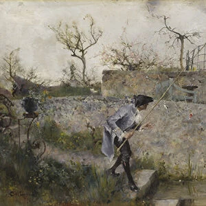 A Bite, 1885 (oil on canvas)