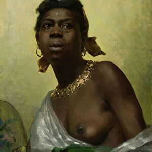 Black Woman, 1884 (oil on canvas)