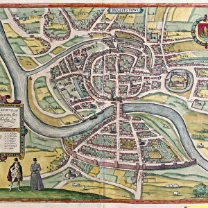 Bristol - Great Britain (engraving, 1572-1617)