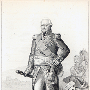 Charles du Houx de Viomenil (1734-1827), Marquis de Viomenil (engraving)