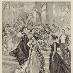 "Cheer, Boys, Cheer!", At the Theatre Royal, Drury Lane, the Reception, Act V, Scene II (engraving)