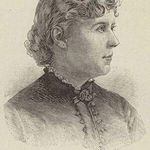 Constance Fenimore Woolson (engraving)