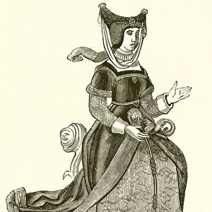 Constantia, Duchess of Lancaster (engraving)