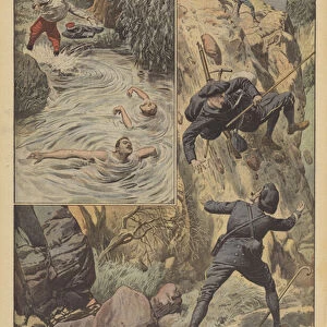 Continuing the tradition of bravery of French soldiers (colour litho)