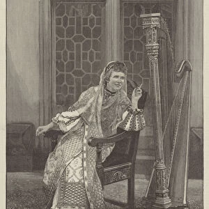 Elizabeth, Queen of Roumania, "Carmen Sylva"(engraving)