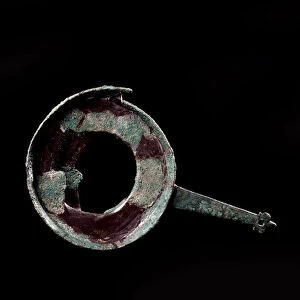 Etruscan civilization: "Bronze sieve of Beazley VI style"