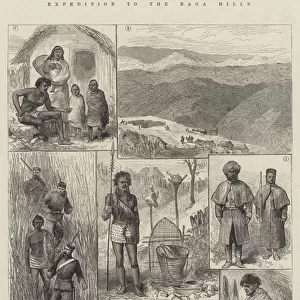 Expedition to the Naga Hills (engraving)