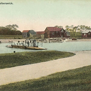 The Ferry, Walberswick (coloured photo)