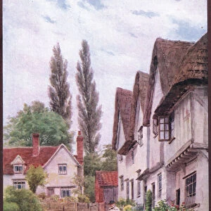 The Three Gables, Kersey, Suffolk, from The Cottages and the Village Life of Rural