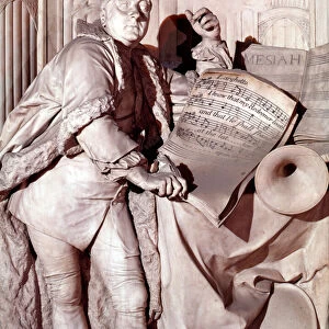 George Frederic Handel monument, Westminster Abbey