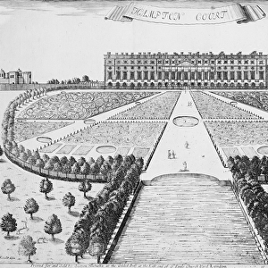 Hampton Court East Front, c. 1830 (engraving)