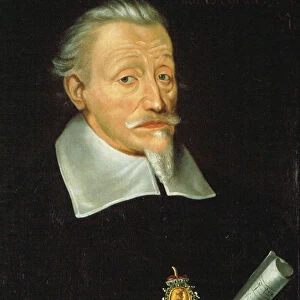 Heinrich Schutz, compositeur baroque allemand - Portrait of the composer Heinrich Schuetz
