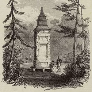 High Cross, near Leicester, the Centre of Roman Britain (engraving)