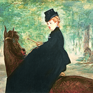 The Horsewoman, 1875 (oil on canvas)