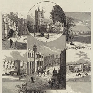 Incorporation of the Town of Croydon, Sketches of Croydon and Addington (engraving)