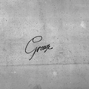 Jean-Baptiste Greuzes signature (ink on paper) (b / w photo)