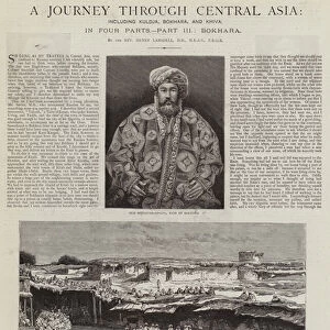 A Journey Through Central Asia, Bokhara (engraving)