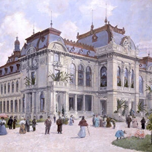 Kaiserbad (Imperial Baths), 1896 (watercolour)