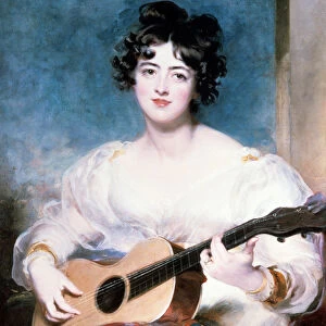 Lady Wallscourt, 1825 (oil on canvas)