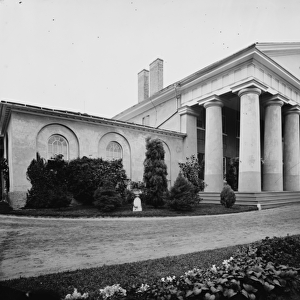 Lee Mansion - exterior, 1860-80 (b / w photo)