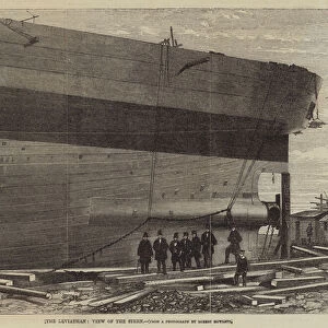 The Leviathan, View of the Stern (engraving)