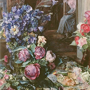 Still Life with Louise Alt in the background