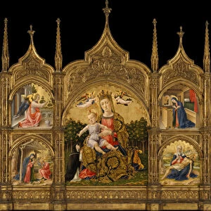 The Madonna of Humility, the Annunciation, the Nativity, and the Pieta, c