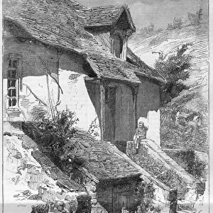 Maison de George Sand (Aurore Dupin, Baronne Dudevant) (1804-1876), ecrivain francaise