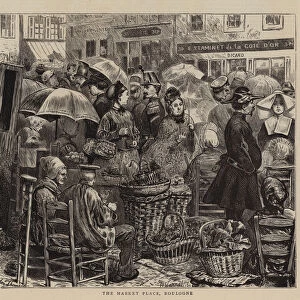 The Market Place, Boulogne (engraving)