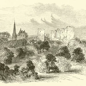 Monmouth Castle (engraving)