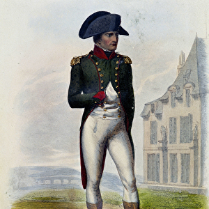 Napoleon Bonaparte, premier consul - in "Plutarque Francais"
