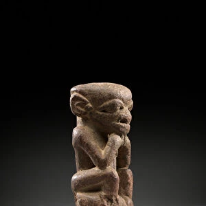 Nomoli figure, southern Sierra Leone (stone)