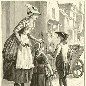 The Old Barrow Woman (engraving)