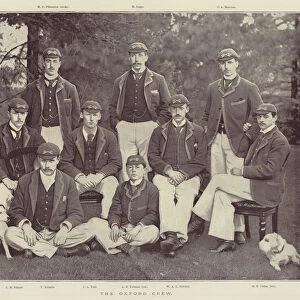 The Oxford Crew (b / w photo)