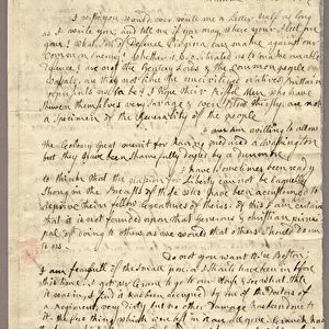Page 1, Letter from Abigail Adams to John Adams, 31 March - 5 April 1776 (ink on paper)
