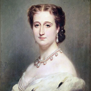 Portrait of the Empress Eugenie (1826-1920)