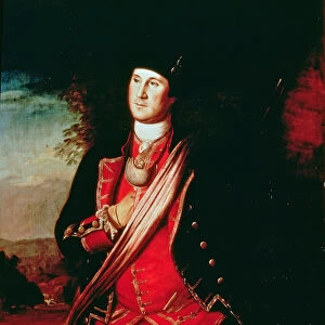 Portrait of George Washington (1732-99) 1772 (oil on canvas)