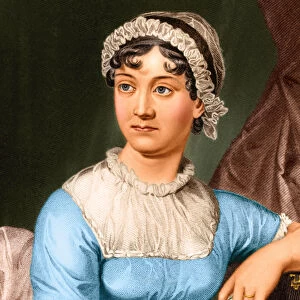 Portrait of Jane Austen (engraving)