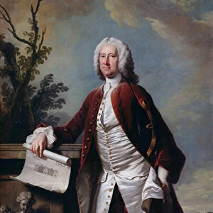 Portrait of Theodore Jacobsen, architect of the Foundling Hospital