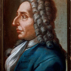 Portrait of Tommaso Antonio Vitali Modoni, Italian composer and violinist