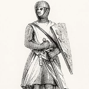Portrait of William de Longespee, third Earl of Salisbury (d