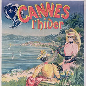 Poster advertising the Casino des Fleurs, Cannes in Winter, 1892 (colour litho)