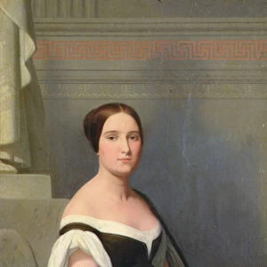 Princess Mathilde (1820-1904) (oil on canvas)