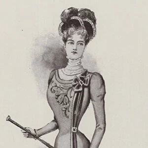 A Princess Polonaise in Soft Cloth (litho)