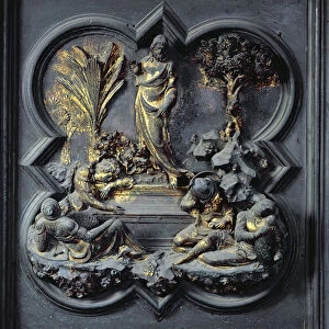 The Resurrection of Christ, nineteenth panel of the North Doors of the Baptistery of San