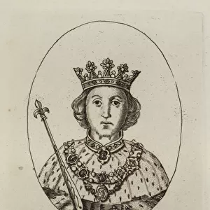Richard II, King of England (engraving)